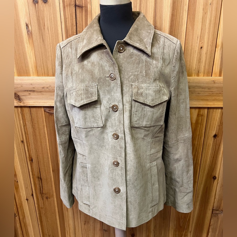 Mossimo Genuine Leather Jacket - image 1